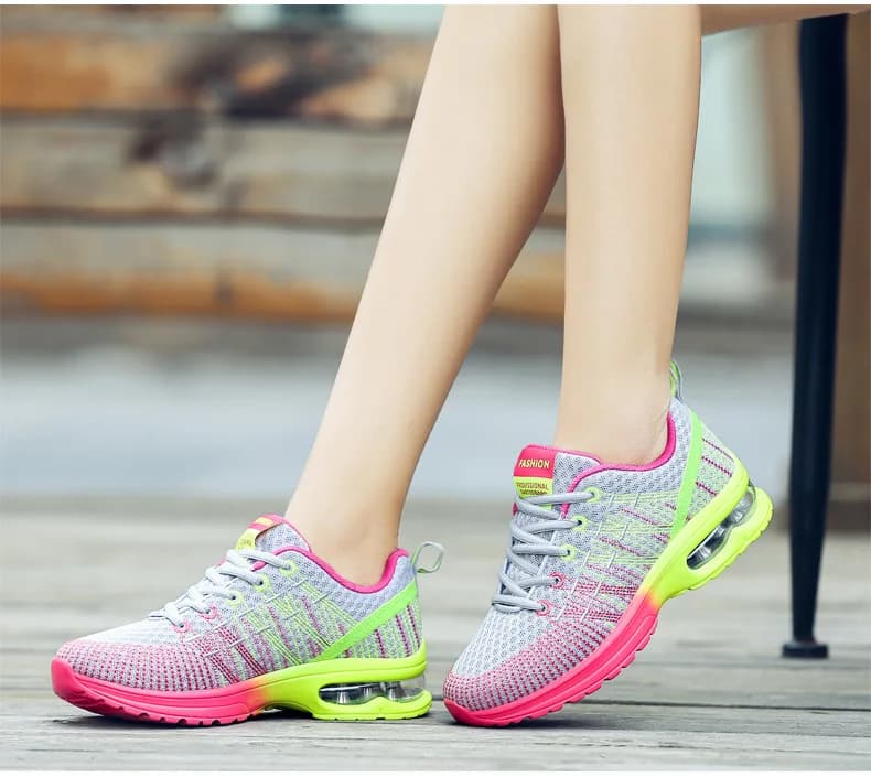 Baskets orthopédiques femme confortables pour le running