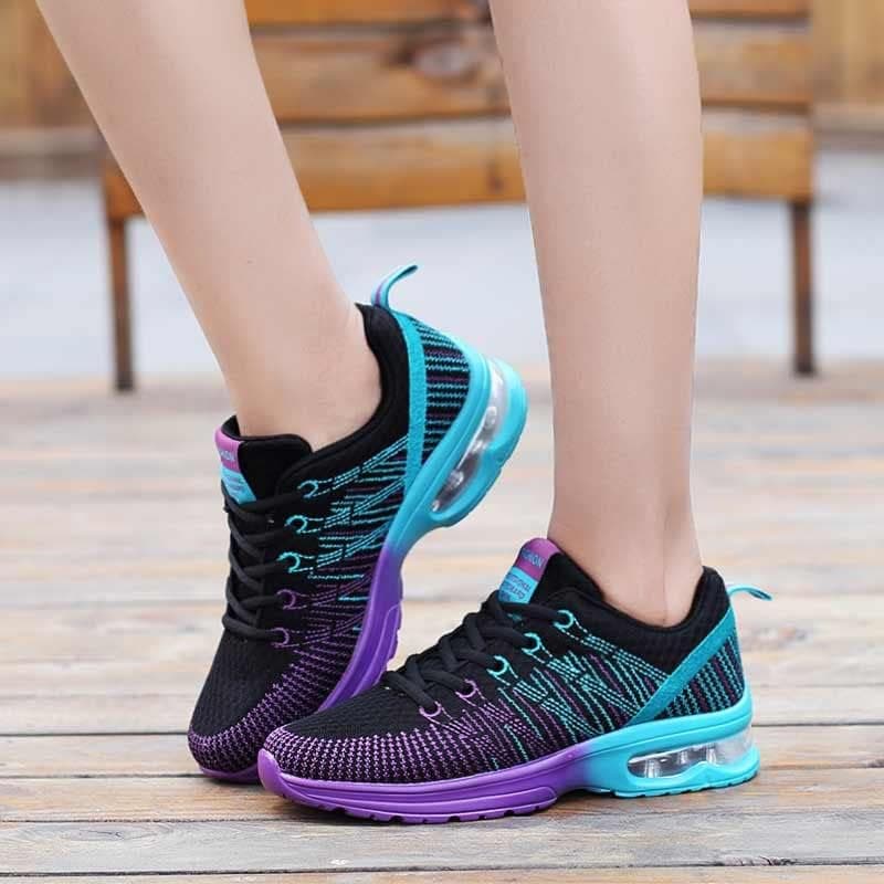 Baskets orthopédiques femme confortables pour le running