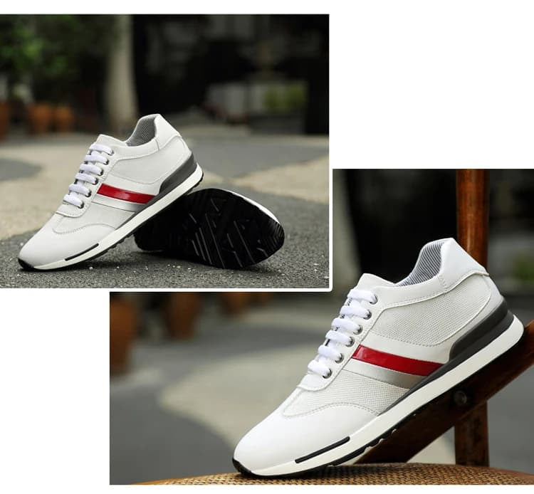 Chaussures orthopédiques avec talon rehaussé pour homme