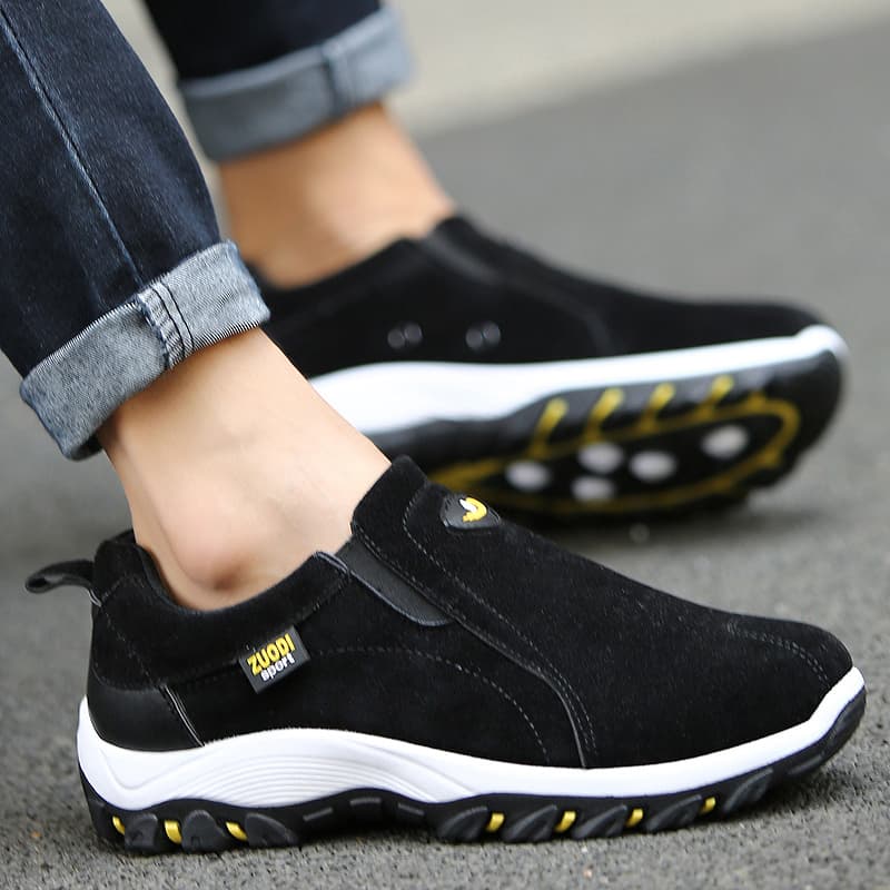 Chaussures orthopédiques de marche pour homme