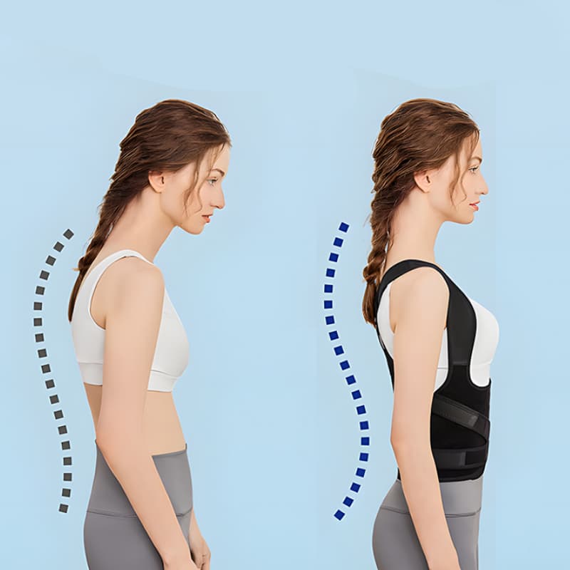 Corset orthopédique respirant unisexe