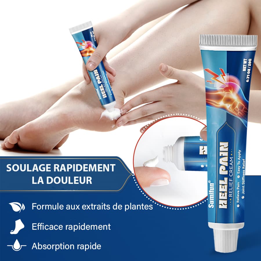 Crème antidouleur pour les pieds