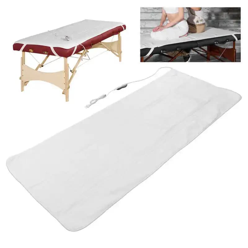 Drap chauffant pour table de massage – confort et chaleur réglable