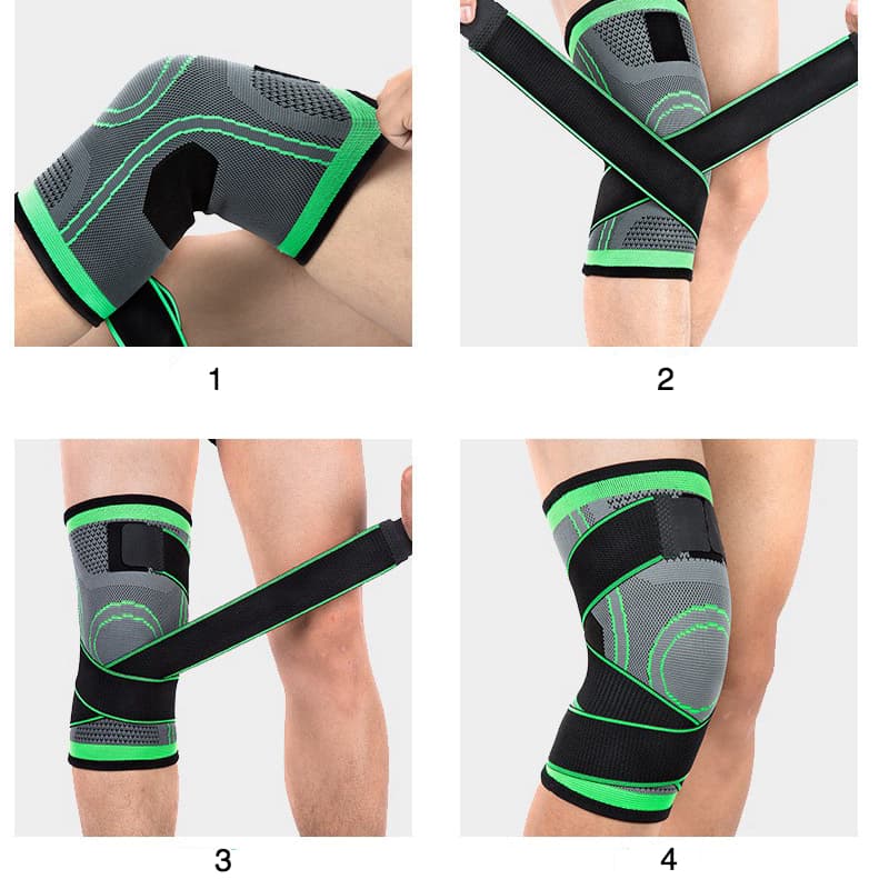 Genouillères de compression attelle de genou pour les articulations