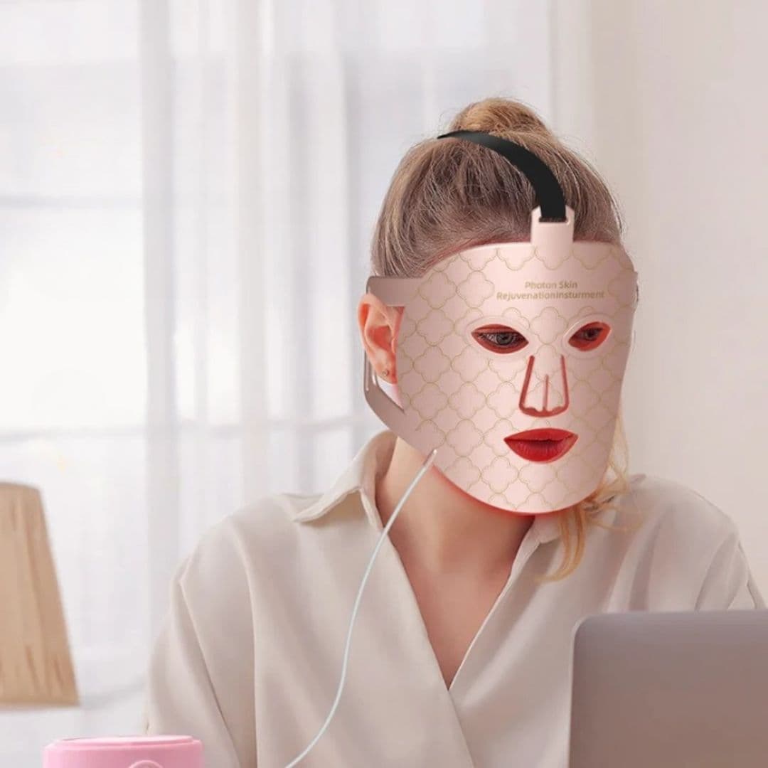 Masque Luminothérapie anti-âge visage – 5 modes
