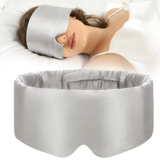 Masque de sommeil doux et rembourré