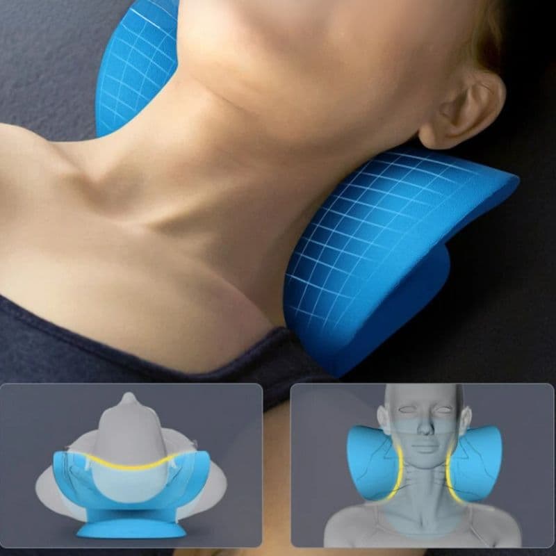 Oreiller anti ronflement à relaxation musculaire