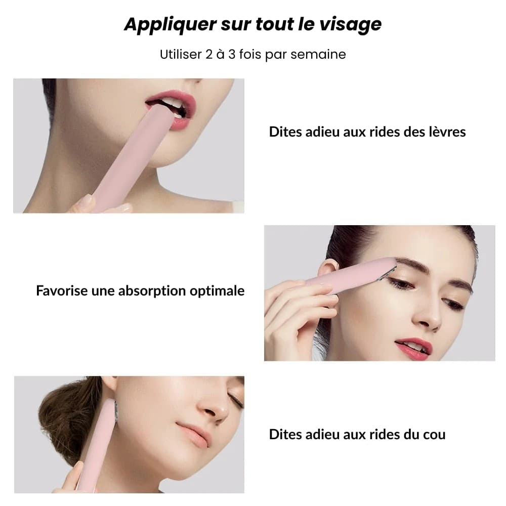 Stylo anti cerne rose et moderne