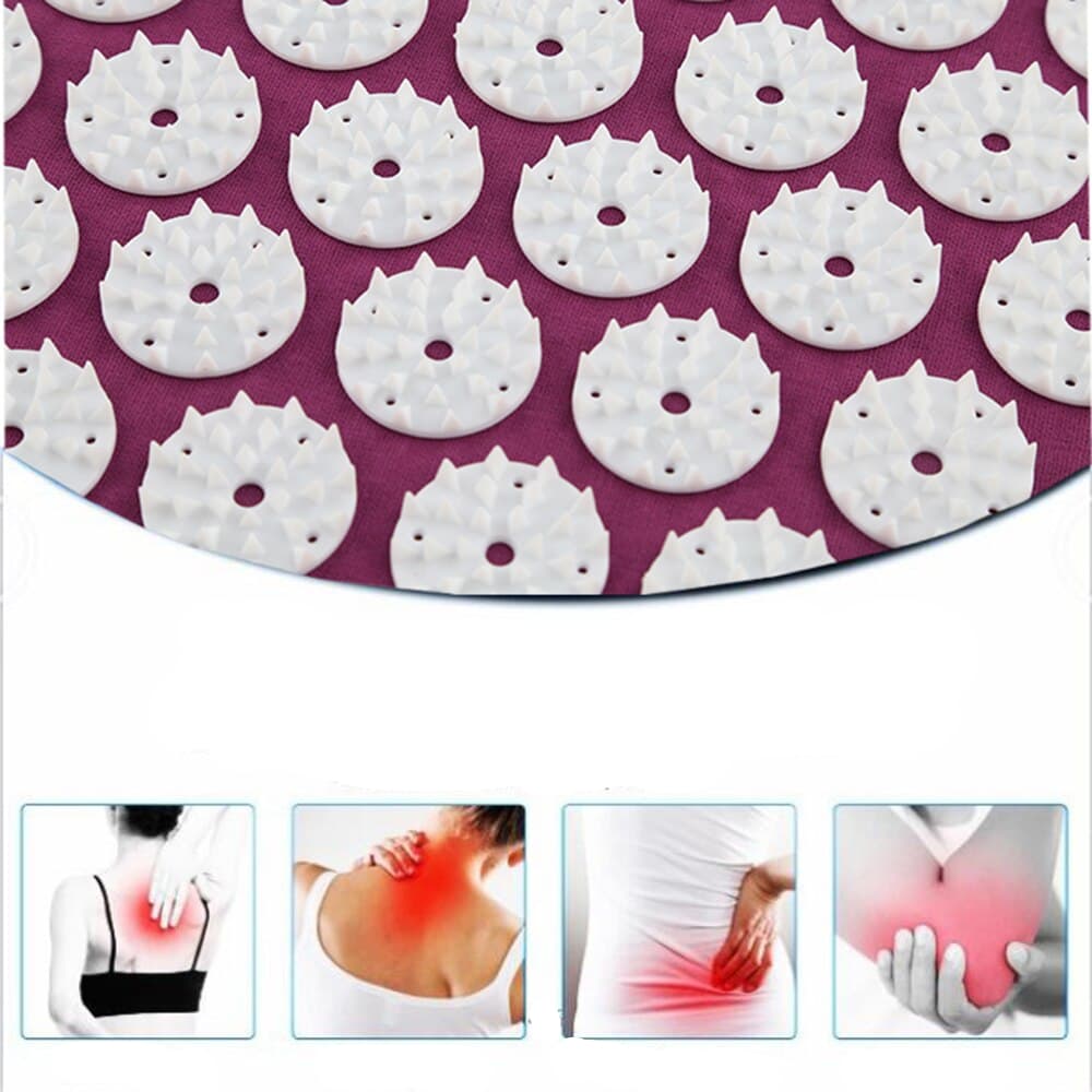 Tapis d’acupression extra long avec sac de transport