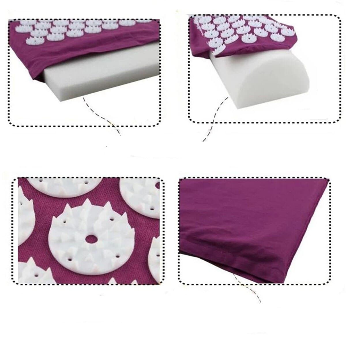 Tapis d’acupression extra long avec sac de transport