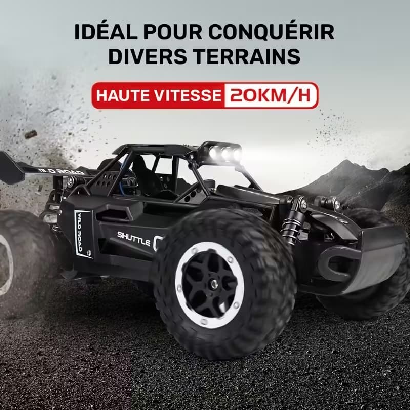 Voiture télécommandée RC rapide et solide