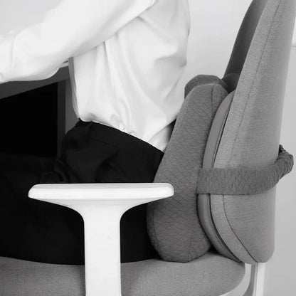 Oreiller ergonomique pour lombaires en mousse à mémoire de forme