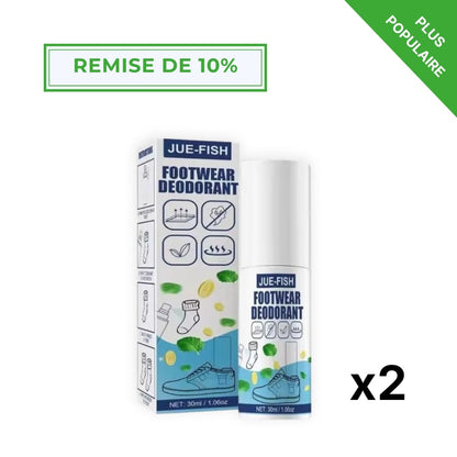 Déodorant Antibactérien pour Chaussures | Élimine les Odeurs