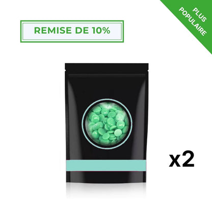 Cire spéciale peau sensible parfum Aloe vera 200g