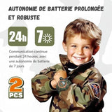 Talkie-walkie 7 en 1 en forme de montre