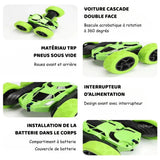 Voiture télécommandée cascadeuse incassable tout terrain