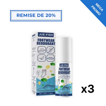 Déodorant Antibactérien pour Chaussures | Élimine les Odeurs