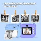 Appareil photo instantané enfant Maxizoom avec impression thermique et fonction vidéo dessin