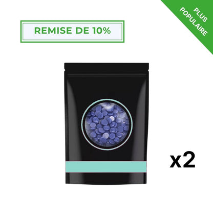 Cire spéciale peau sensible parfum Lavande 200g