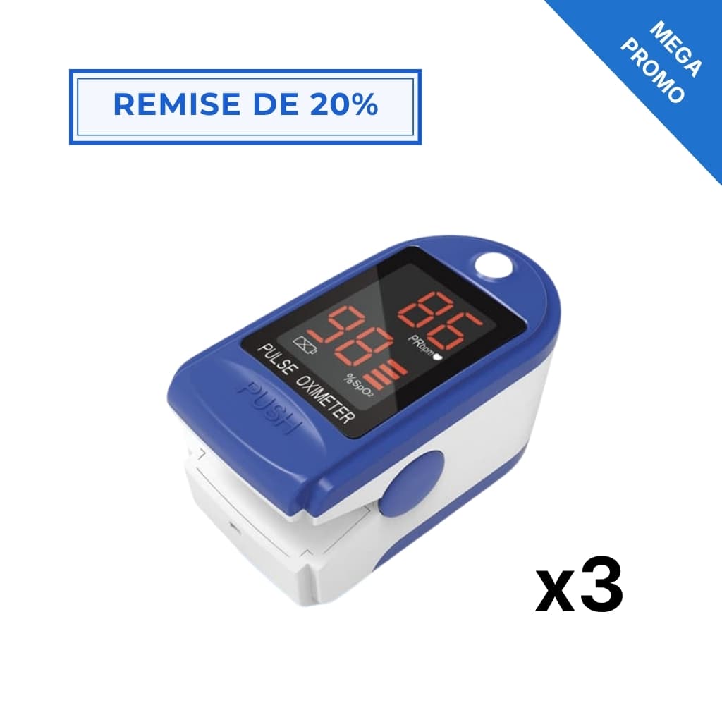 Oxymètre de pouls pour le doigt - Affichage numérique