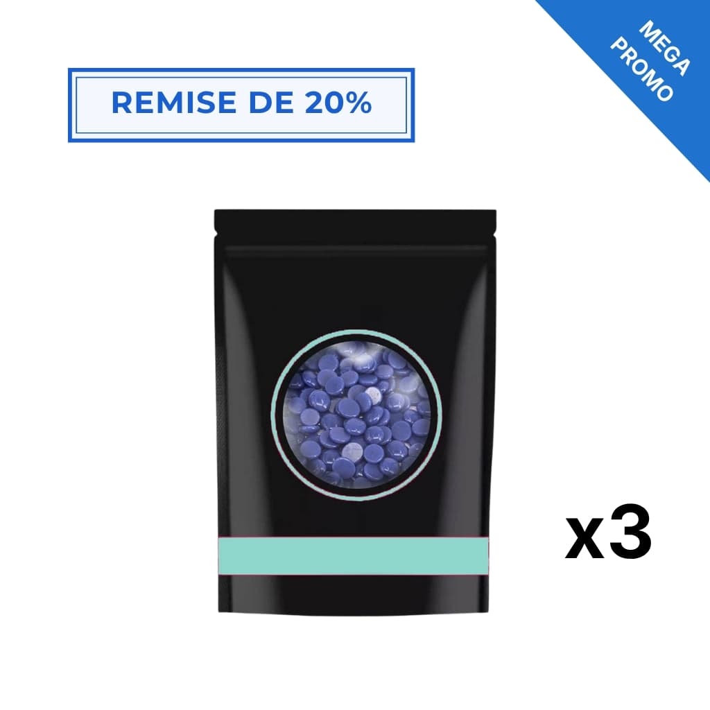 Cire spéciale peau sensible parfum Lavande 200g