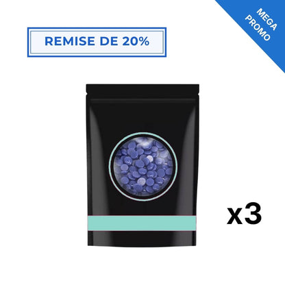 Cire spéciale peau sensible parfum Lavande 200g