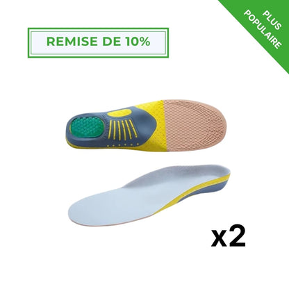 Semelles ergonomiques anti-douleur absorptives – confort quotidien pieds