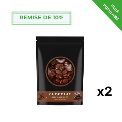 Cire spéciale peau sensible parfum Chocolat 200g