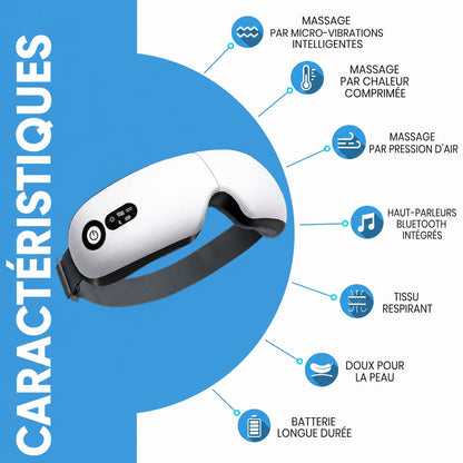 Appareil de massage yeux bluetooth