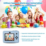 Appareil photo instantané pour enfants – imprimante intégrée et écran LCD