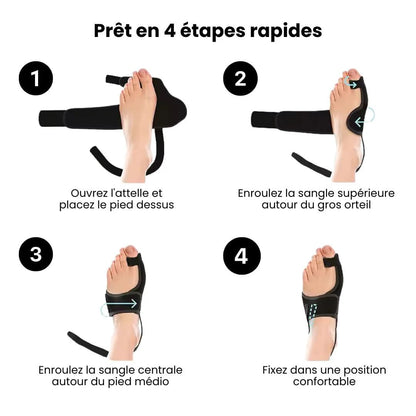 Attelle de nuit pour Hallux Valgus