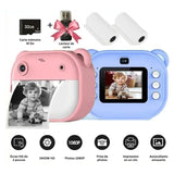 Appareil photo instantané enfant Maxizoom avec impression thermique et fonction vidéo dessin