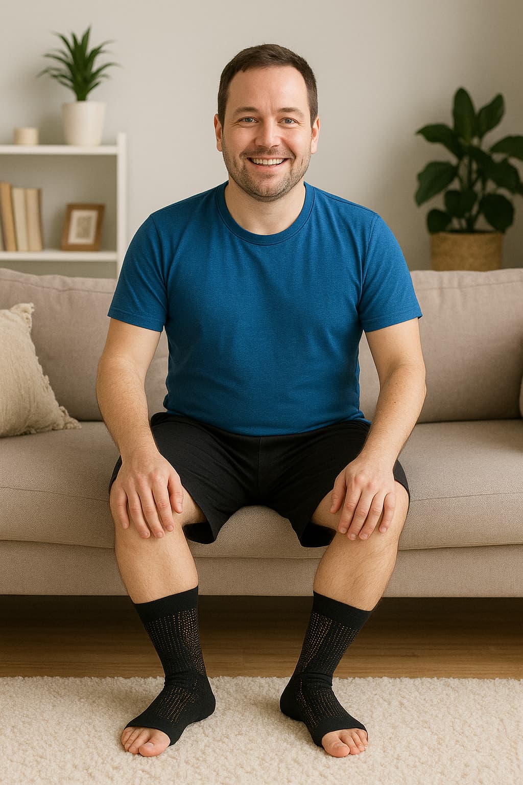 Petites chaussettes de compression unisexes