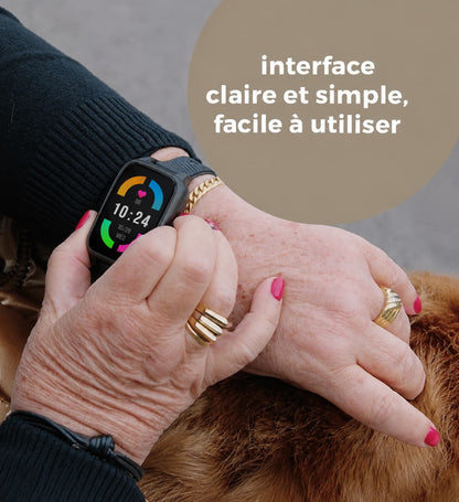 Montre Connectée  Senior SOS et Détection de Chute 4G