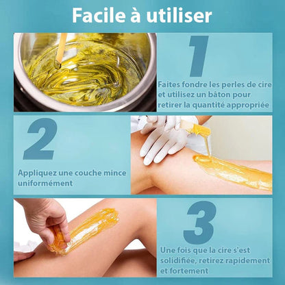 Chauffe Cire Électrique Professionnel 500 ml - Appareil d'épilation à la cire
