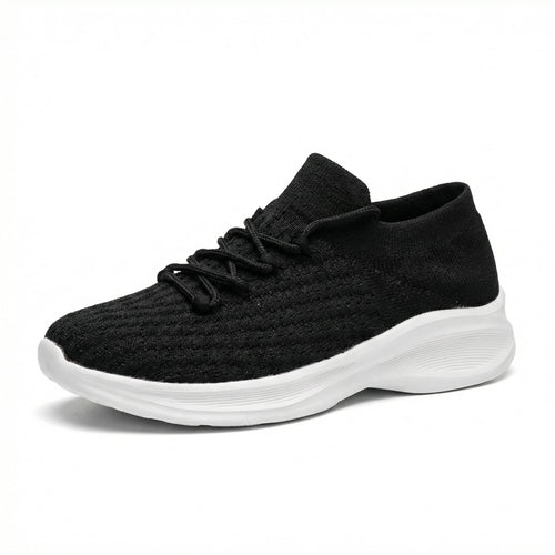 Chaussures de sport noires orthopédiques pour femme