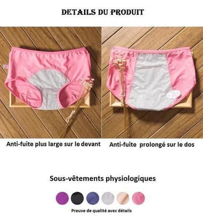 Culottes Menstruelles (lot de 3) | Flux Modéré
