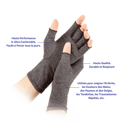 Gants de compression en coton