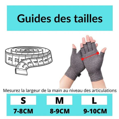 Gants de compression en coton