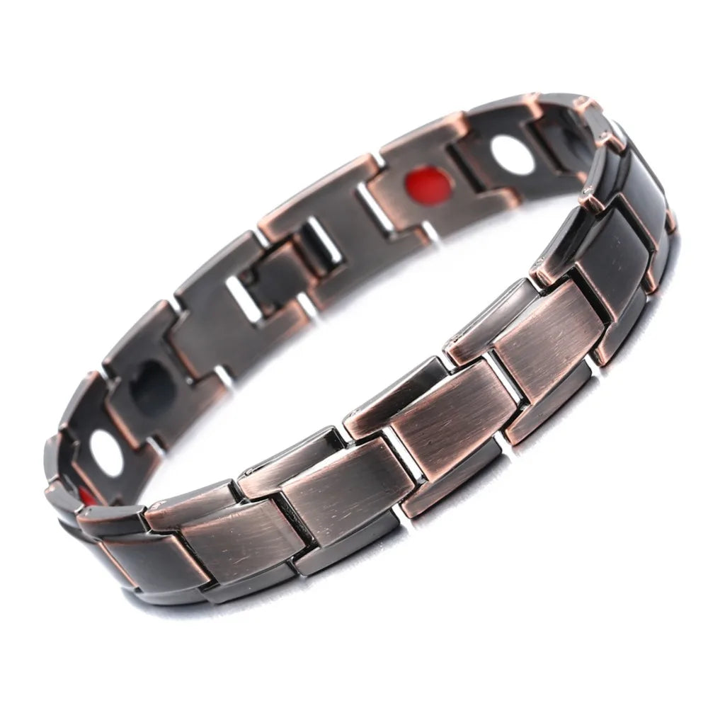 Bracelet en cuivre anti-douleurs – magnétique soulagement naturel