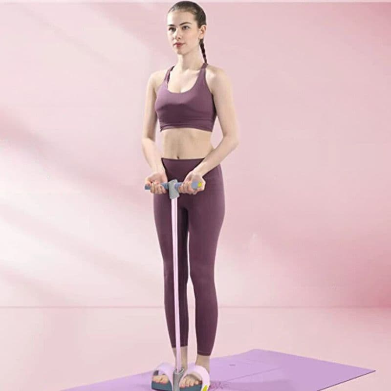 Élastique résistance rameur – entraînement fitness complet