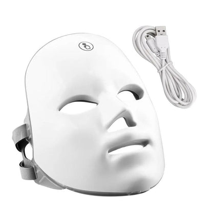 Masque Luminothérapie blanc anti-âge visage