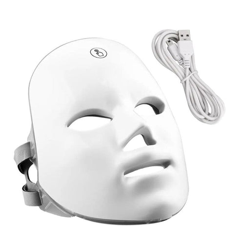 Masque Luminothérapie blanc anti-âge visage