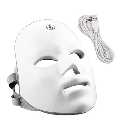 Masque Luminothérapie blanc anti-âge visage