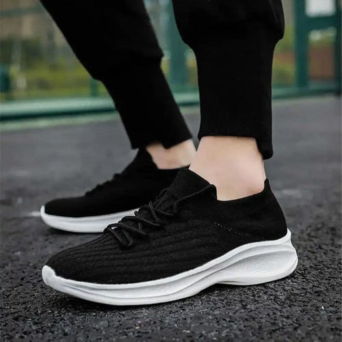 Chaussures de sport noires orthopédiques pour femme