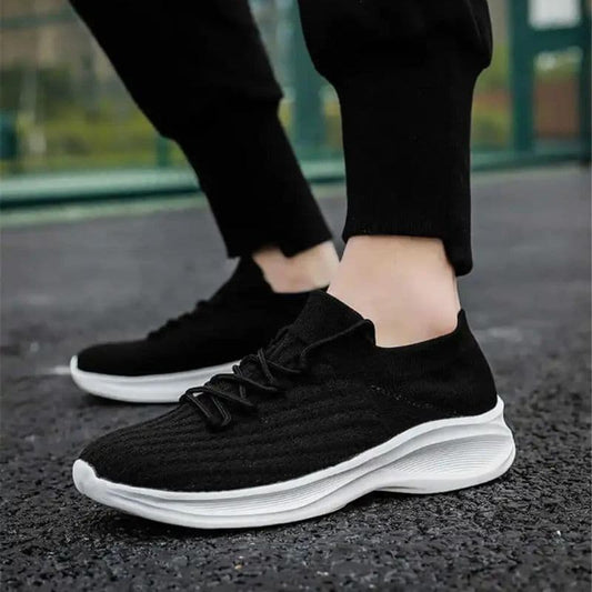Chaussures de sport noires orthopédiques pour femme
