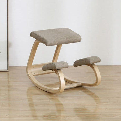 Tabouret ergonomique bureau bois – assise correcte et confort prolongé
