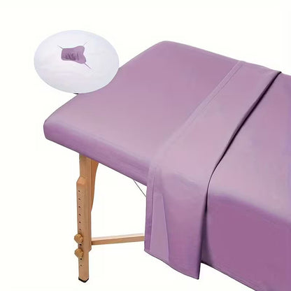 Lot de cent masques pour le visage à utiliser sur table de massage
