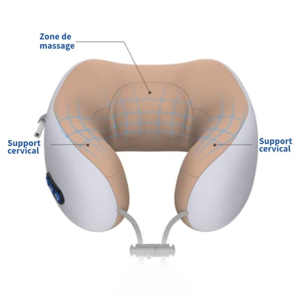 Masseur électrique multifonctionnel pour la relaxation du cou