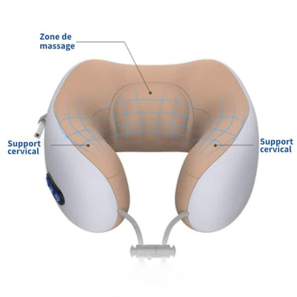 Masseur électrique multifonctionnel pour la relaxation du cou